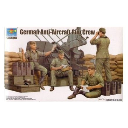 Trumpeter German Anti-Aircraft Gun Crew makett
