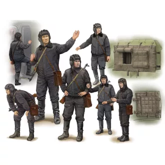 Trumpeter Soviet Soldier-Scud B Crew figura készlet