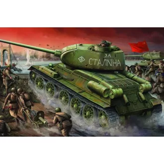 Trumpeter T-34/85 1944 Baunummer 174 harckocsi makett
