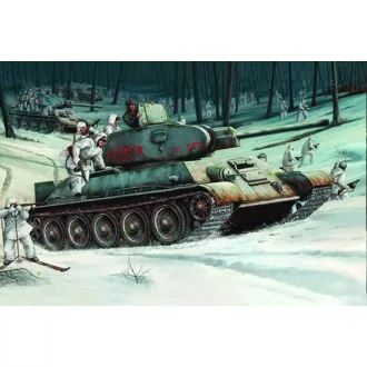 Trumpeter T-34/76 Soviet Tank (1942) harckocsi makett