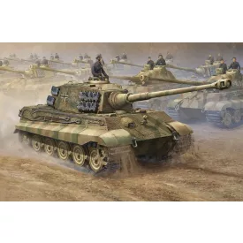 Trumpeter German King Tiger 2 in 1 makett