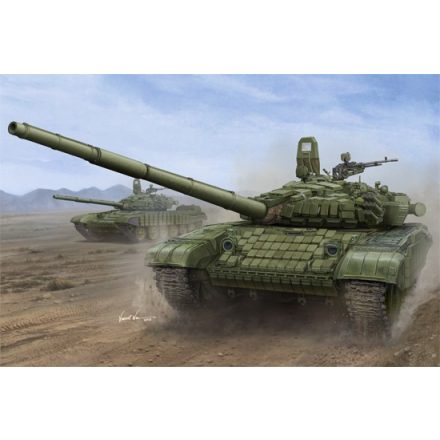 Trumpeter Russian T-72B/B1 MBT(w/kontakt-1 reactiv armor) makett