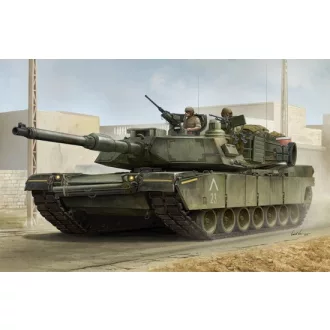 Trumpeter US M1A1 AIM MBT harckocsi makett