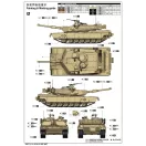 Trumpeter US M1A2 SEP MBT harcjármű makett