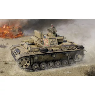 Trumpeter Pz.Kpfw.III Ausf.N - Tunisia harcjármű makett