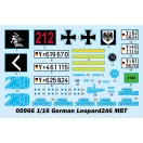 Trumpeter German Leopard 2A6 MBT harcjármű makett