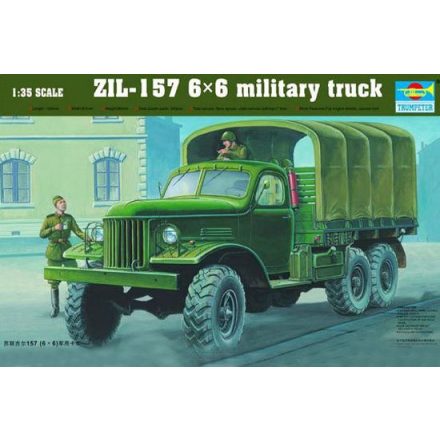 Trumpeter ZIL-157 6x6 Soviet Military Truck makett