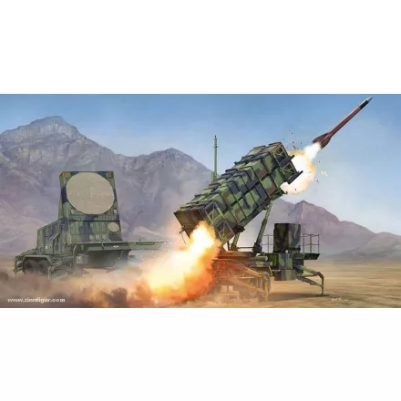 Trumpeter M901 Launching Station &AN/MPQ-53 Radar Radar set of MIM-104 Patriot SAM System makett