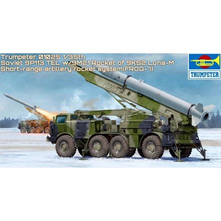 Trumpeter Russian 9K52 Luna M Short-range Ballistic Rocket System makett