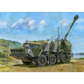 Trumpeter Russian A222 Coastal Defense Gun makett
