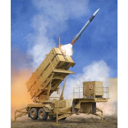 Trumpeter US M901 Launching Station w/MIM-104F Patriot SAM System (PAC-3) makett