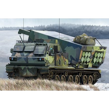 Trumpeter M270/A1 Multiple Launch Rocket System - Norway makett