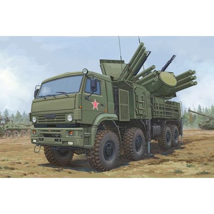 Trumpeter Russian 72V6E4 Combat Vehicle of 96K6 Pantsir-S1 ADMGS makett