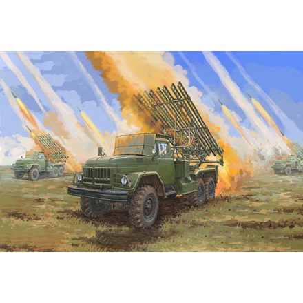 Trumpeter Soviet 2B7R Multiple Rocket Launcher BM-13 NMM makett