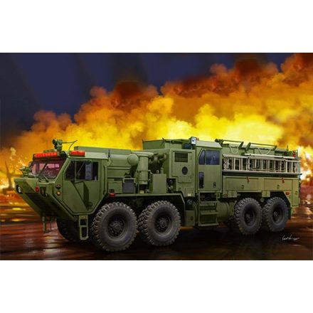 Trumpeter M1142 HEMTT TFFT (Tactical Fire Fighting Truck) makett