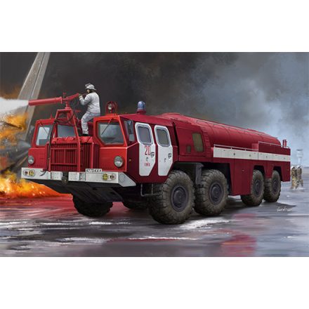 Trumpeter  Airport Fire Fighting Vehicle AA-60 (MAZ-7310) 160.01 makett