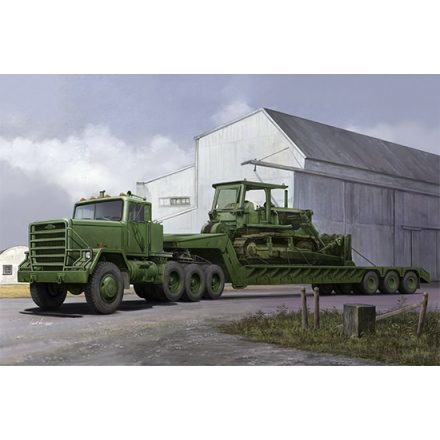 Trumpeter M920 Tractor tow M870A1 Semi Trailer makett