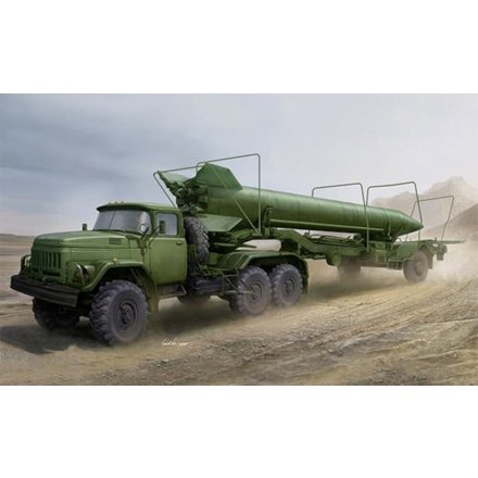Trumpeter Soviet Zil-131V tow 2T3M1 Trailer with 8K14 Missile makett