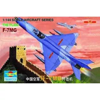 Trumpeter J-7 MiG China 1:144 repülőgép makett