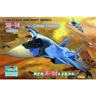   Trumpeter Sukhoi Su-34 Strike Flanker 1:144 repülőgép makett