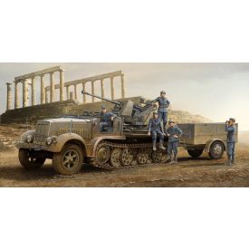   Trumpeter 3,7cm Flak37 auf Selbstfahr. (Sd.Kfz.7/2 Early) makett