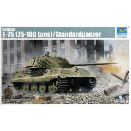 Trumpeter German E-75 (75-100 tons) Standardpanzer makett