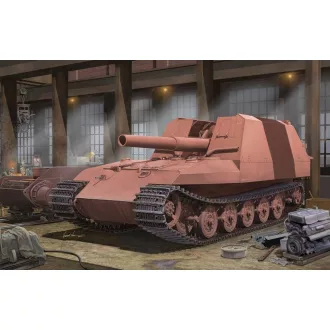   Trumpeter Geschützwagen Tiger Grille21/210mm Morta harcjármű makett
