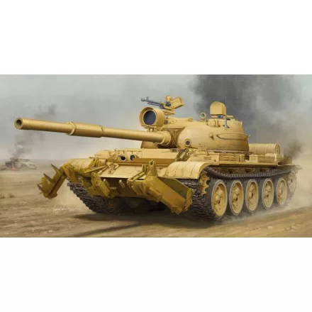 Trumpeter T-62 Mod.1960 (Iraq modification) makett