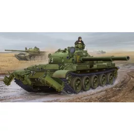 Trumpeter Russian T-62 Mod.1975-KMT-6 Mine Plow makett