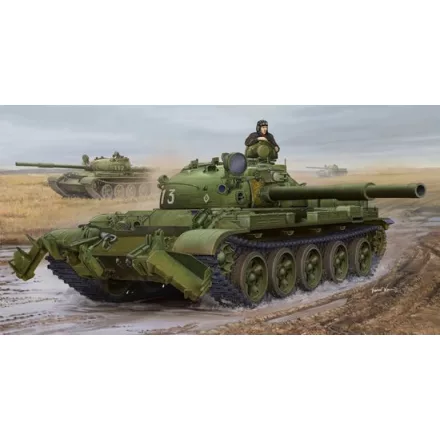 Trumpeter Russian T-62 Mod.1975-KMT-6 Mine Plow makett