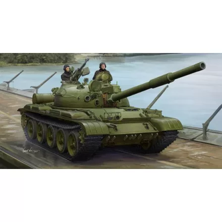 Trumpeter Russian T-62 Mod.1975 (Mod.1972+KTD2) makett