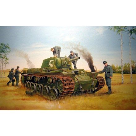 Trumpeter Soviet KV-8 Heavy Tank makett