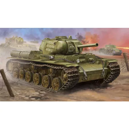 Trumpeter Soviet KV-8S Heavy Tank makett