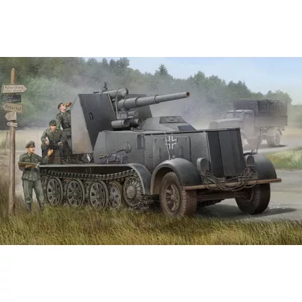 Trumpeter 8.8cm Flak 18 Selbstfahrlafette makett