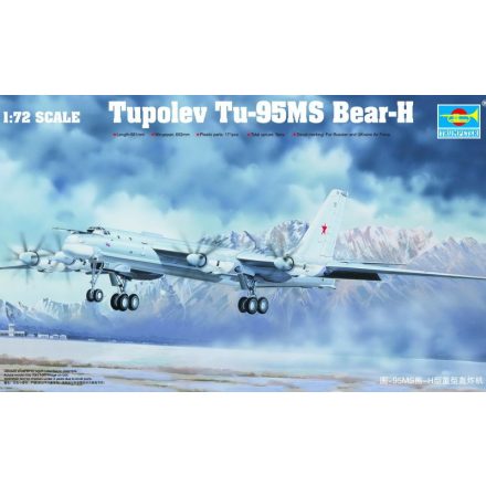 Trumpeter Tupolev Tu-95 MS Bear-H makett