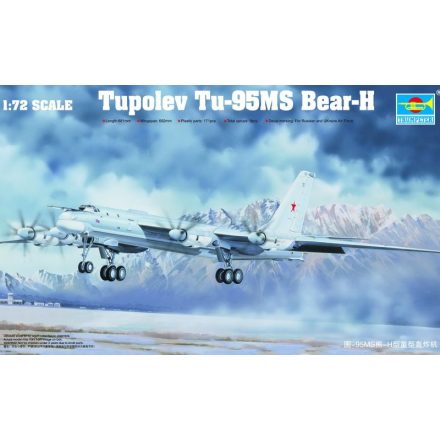 Trumpeter Tupolev Tu-95 MS Bear-H makett