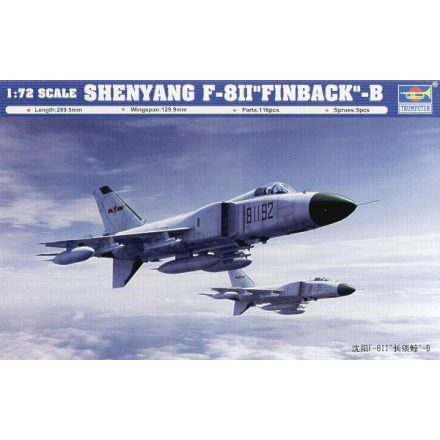 Trumpeter Shenyang F-8II ''Finback'' B makett