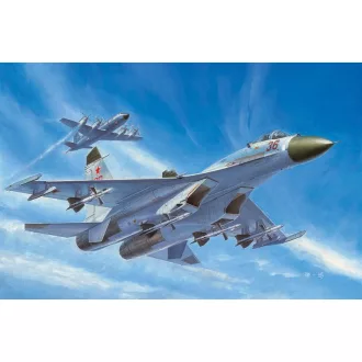 Trumpeter Russian Su-27 Early type Fighter makett