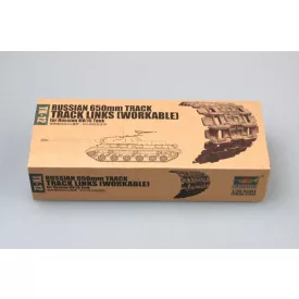 Trumpeter Russian 650mm track for KV/JS tank makett