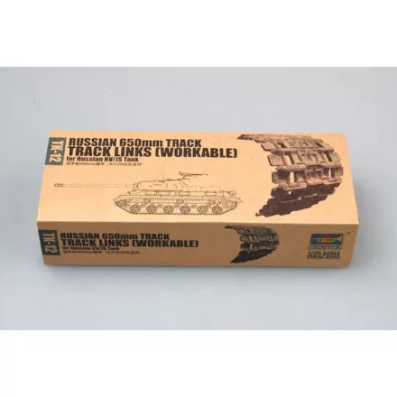 Trumpeter Russian 650mm track for KV/JS tank makett