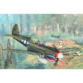 Trumpeter P-40N War Hawk makett