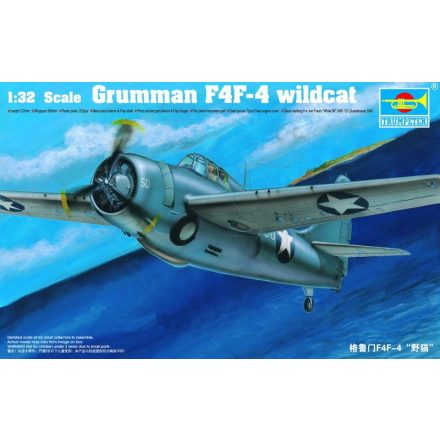 Trumpeter Grumman F4F-4 Wildcat makett