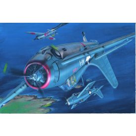   Trumpeter Grumman F4F-3 ''Wildcat'' (late) makett