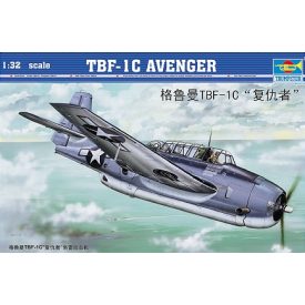 Trumpeter Grumman TBF-1C Avenger makett