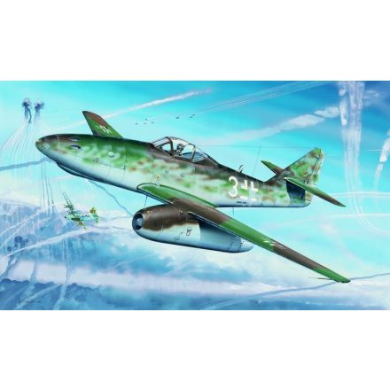 Trumpeter Messerschmitt Me 262 A-1a Heavy Armament R4M makett