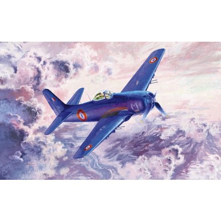Trumpeter F8F-1B Bearcat makett