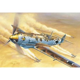 Trumpeter Messerschmitt Bf 109E-4/Trop makett