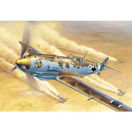 Trumpeter Messerschmitt Bf 109E-4/Trop makett