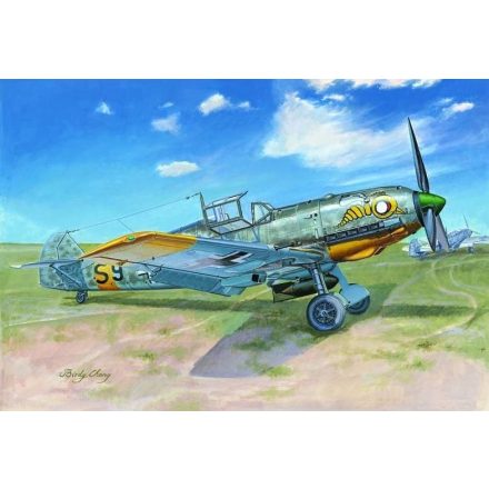 Trumpeter Messerschmitt Bf 109E-7 makett
