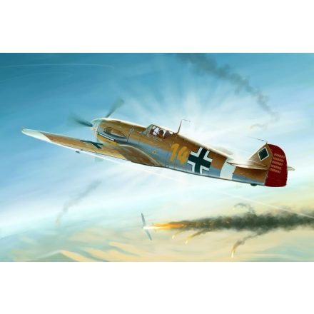 Trumpeter Messerschmitt Bf109F-4/Trop makett